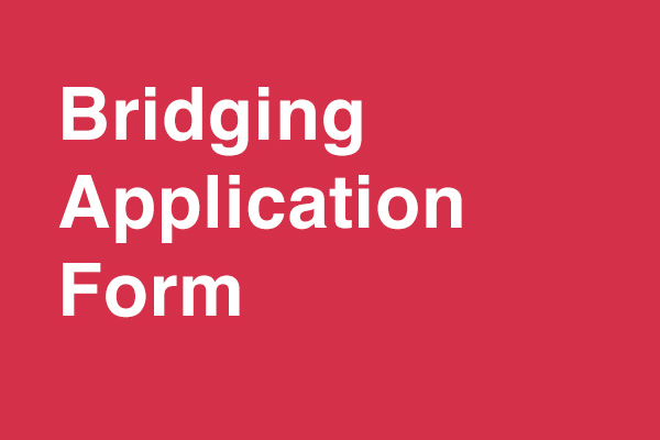 Bridging Application Form